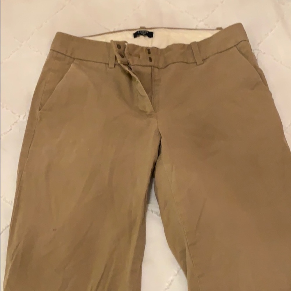 Size 2R: jcrew stretch dress khakis